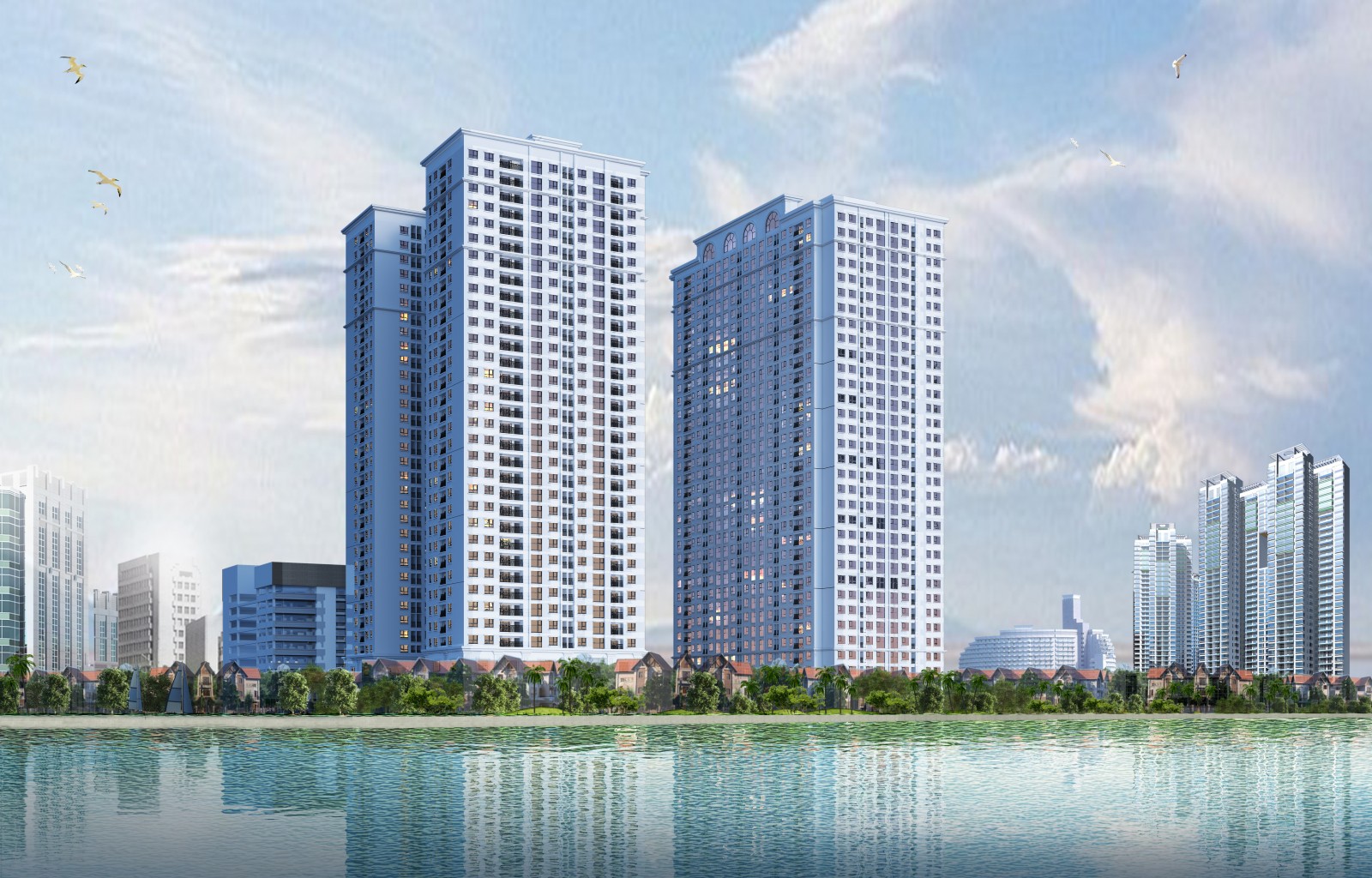 Thiết kế nội thất căn hộ Eco Lake View