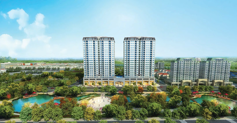 Công viên xanh mát tại khu Nam Viên, Phú Mỹ Hưng