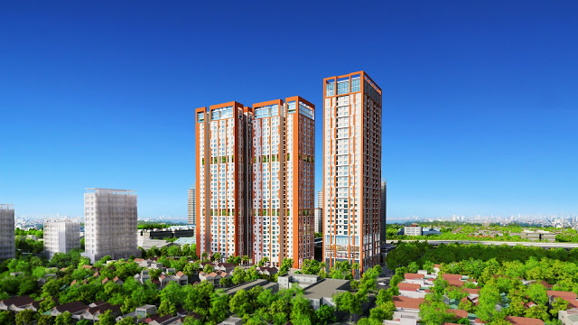 Phối cảnh dự án chung cư Hà Nội Paragon Tower