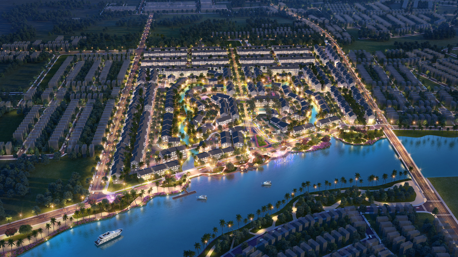 Tiện ích và không gian sống tại Sentosa Riverside