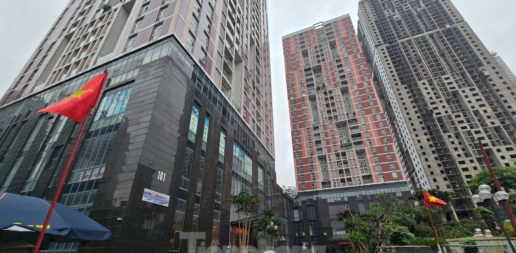 Khu vực xung quanh chung cư Usilk City, Hà Đông
