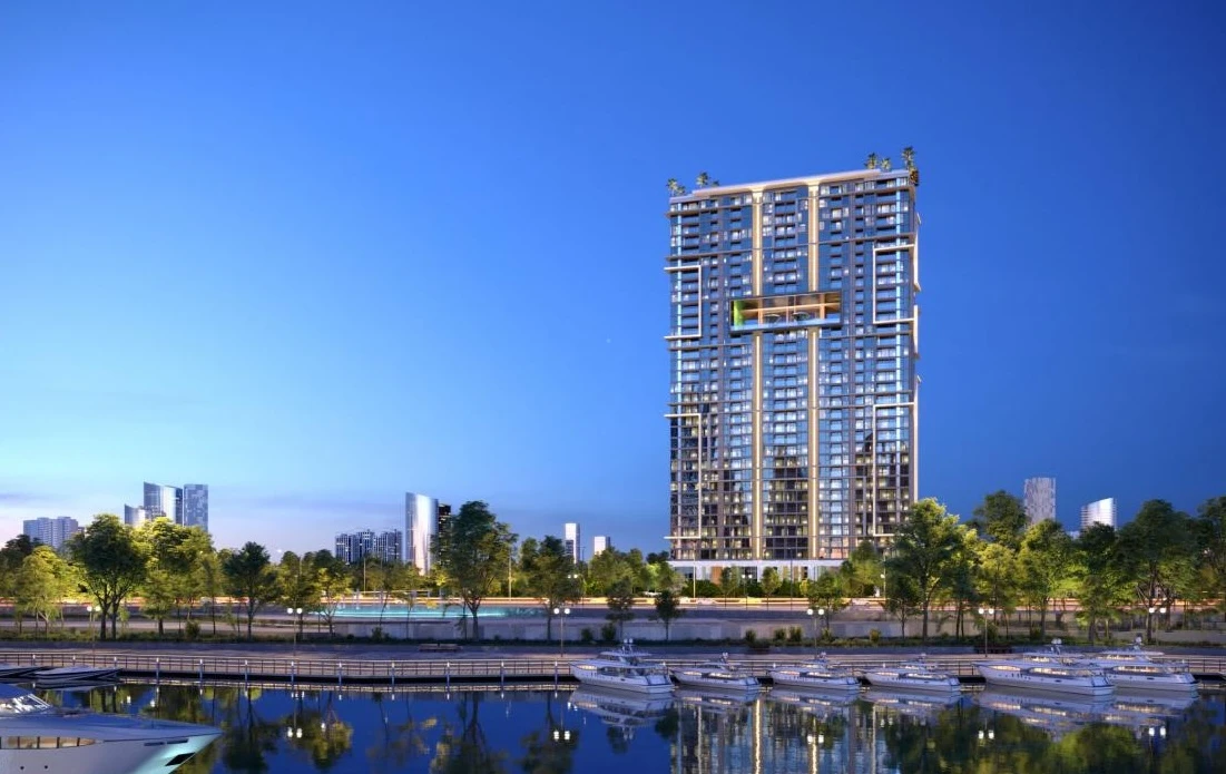 Toàn cảnh dự án Sky 89 An Gia với tầm nhìn panorama ven sông Sài Gòn