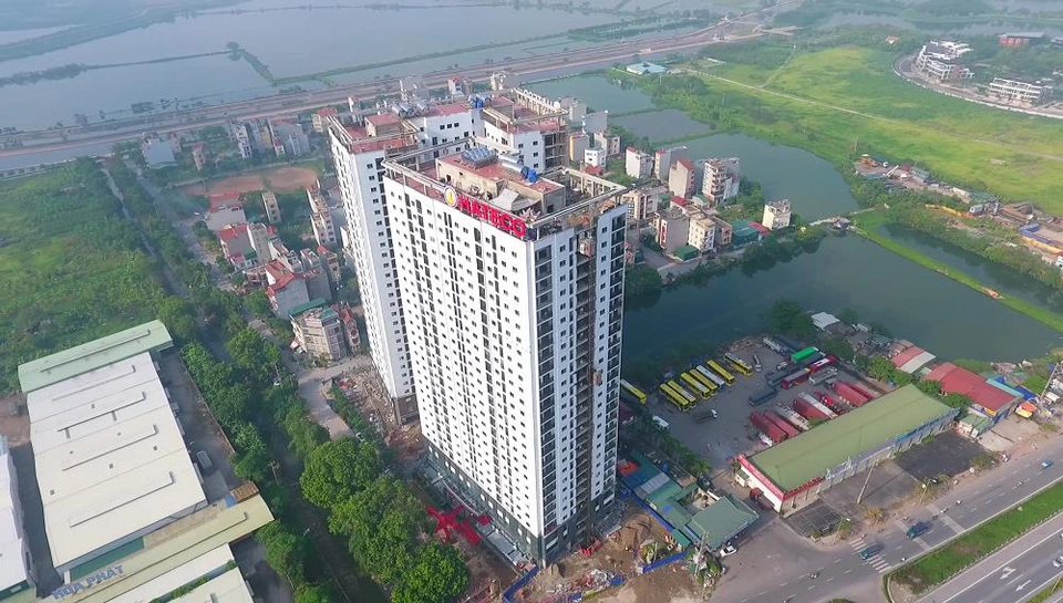 Phối cảnh chung cư Hateco Hoàng Mai
