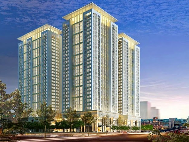 Toàn cảnh chung cư Home City Trung Kính
