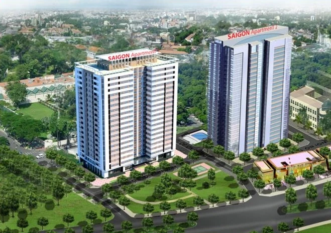Chung cư Sài Gòn Apartment với thiết kế hiện đại