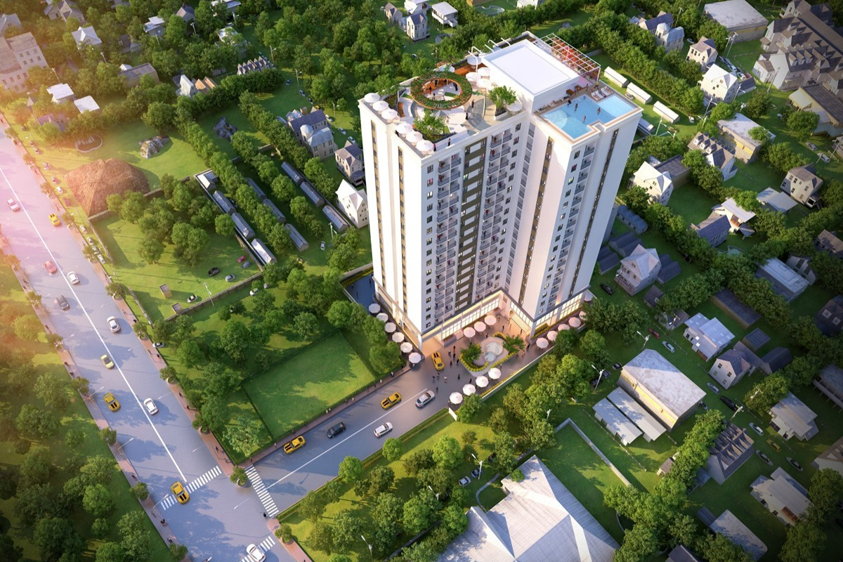 Phối cảnh dự án SPlus Riverview