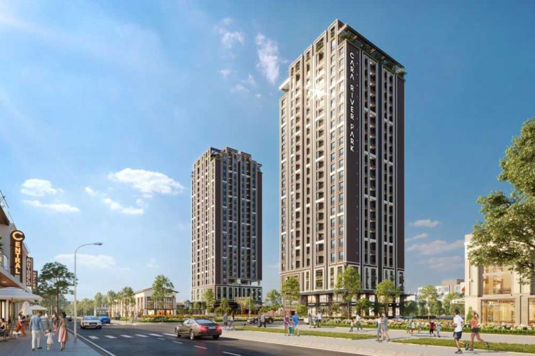 Phối cảnh tổng thể dự án Cara River Park Cần Thơ