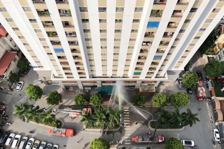 Nội thất sang trọng và rộng rãi tại chung cư Nàng Hương
