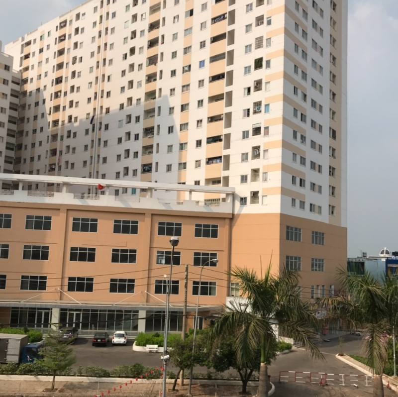 Thiết kế nội thất căn hộ chung cư HQC Hóc Môn