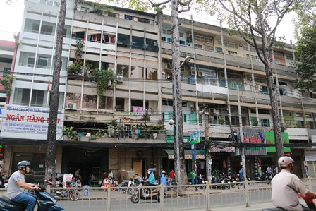 Mặt bằng điển hình căn hộ tại Chung cư Nguyễn Án