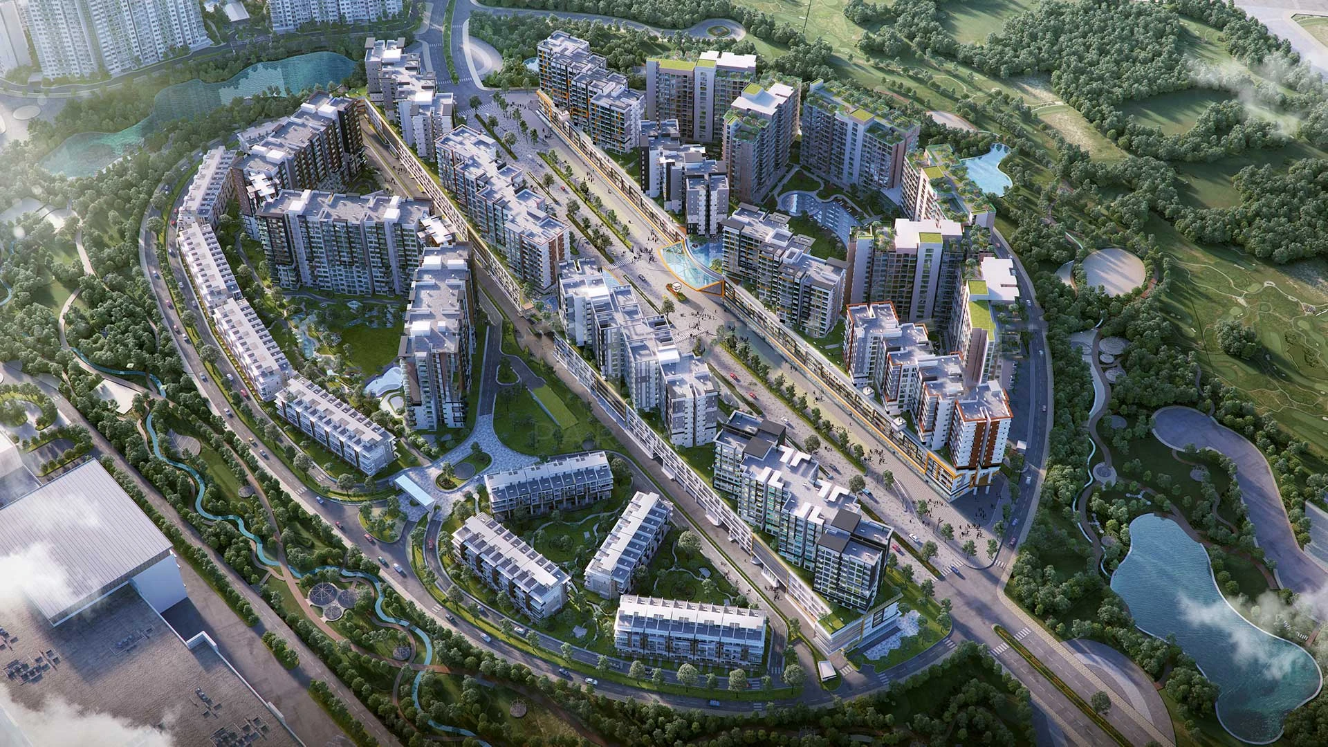 Đại siêu thị Aeon Mall và tiện ích nội khu Celadon City