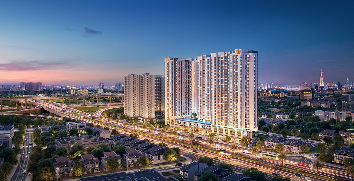 Khu vực xung quanh chung cư Moonlight Avenue, Thủ Đức