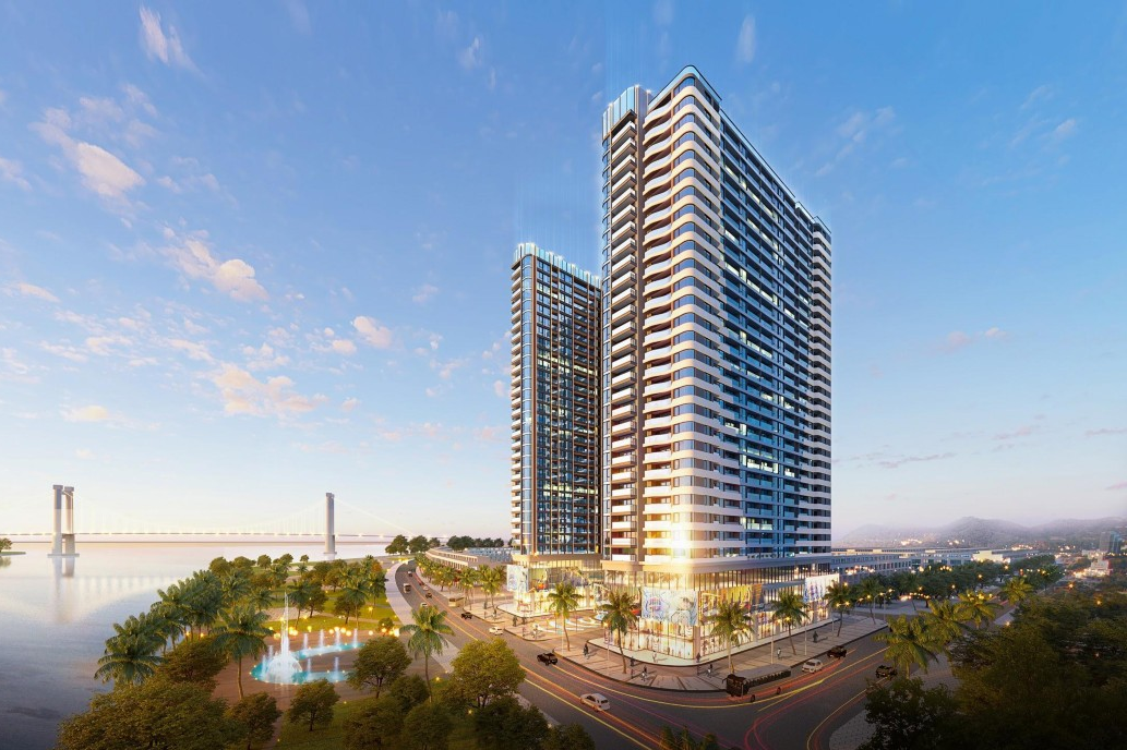 Phối cảnh dự án căn hộ hạng sang Peninsula Đà Nẵng