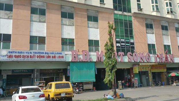 Toàn cảnh dự án Chung cư Sóng Thần Plaza tại Dĩ An, Bình Dương