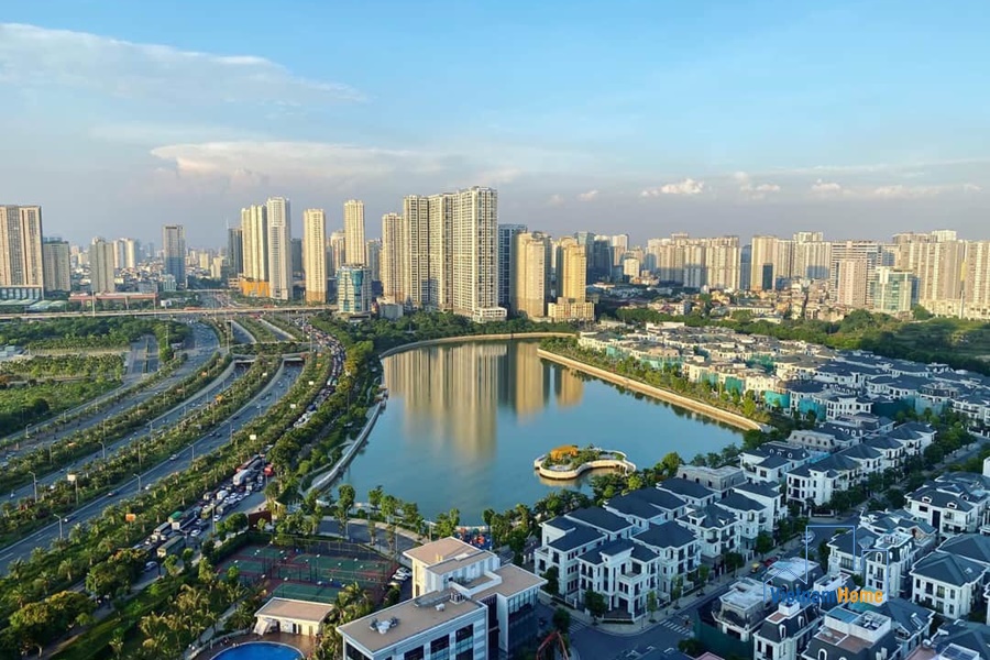 Toàn cảnh khu đô thị Vinhomes Green Bay Mễ Trì