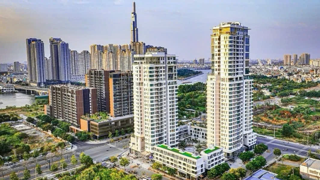 Khu đô thị mới Thủ Thiêm xung quanh Thu Thiem Zeit River