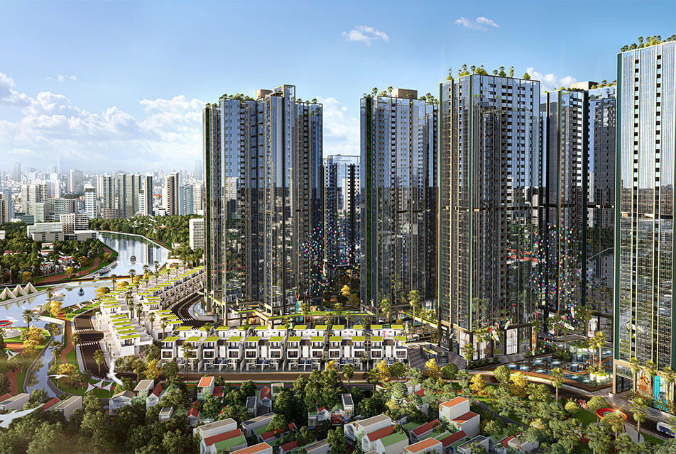Căn hộ Sunshine City Sài Gòn về đêm
