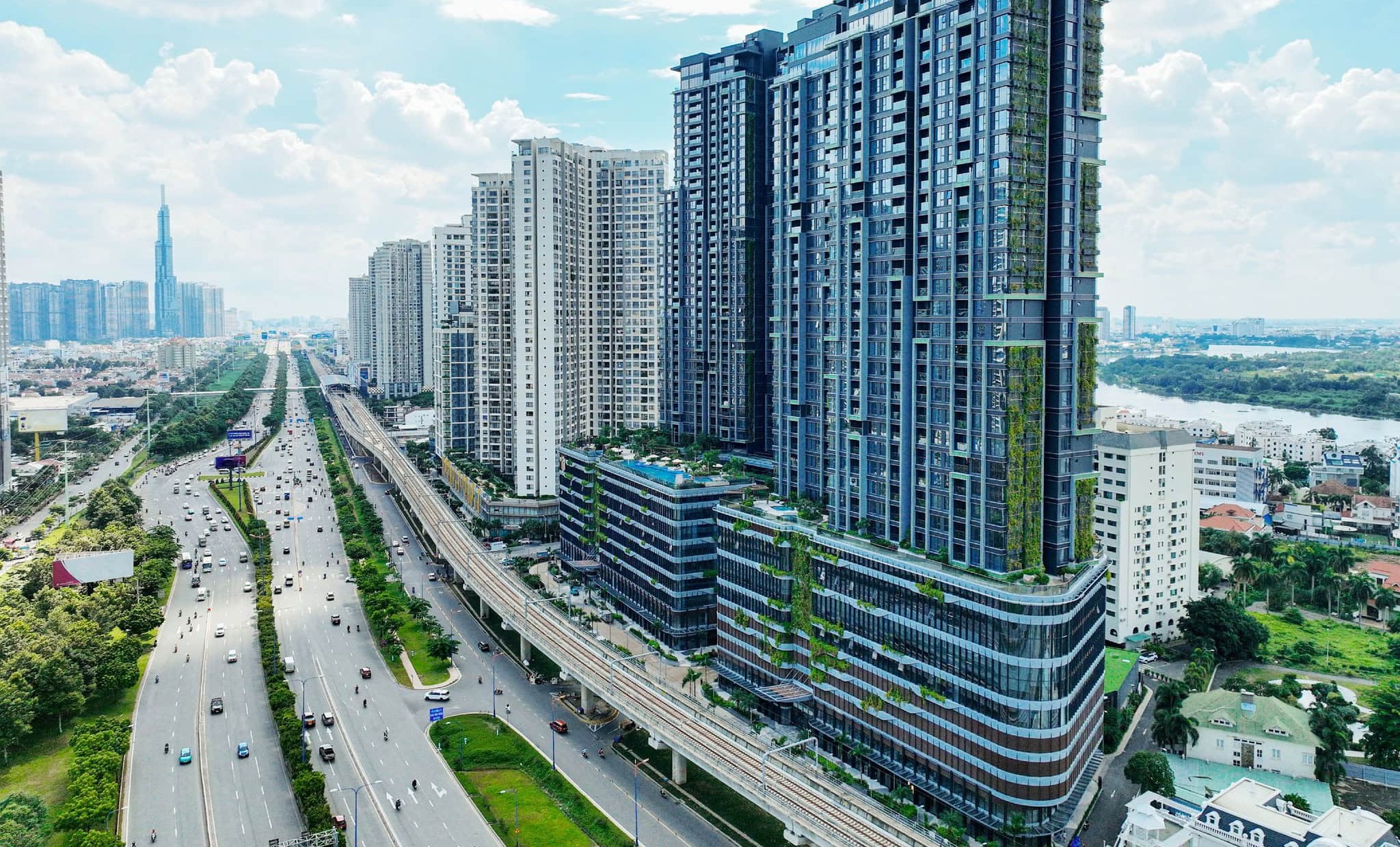 Phối cảnh tổng thể dự án Lumière Riverside
