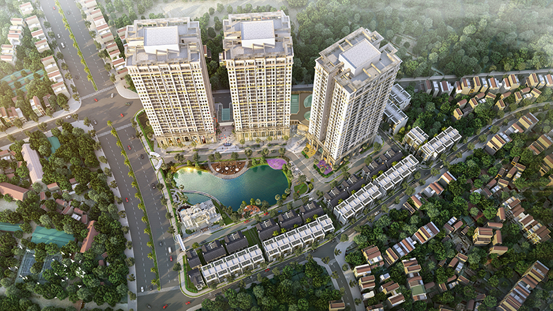 Khu vực lân cận chung cư Hateco Apollo Xuân Phương