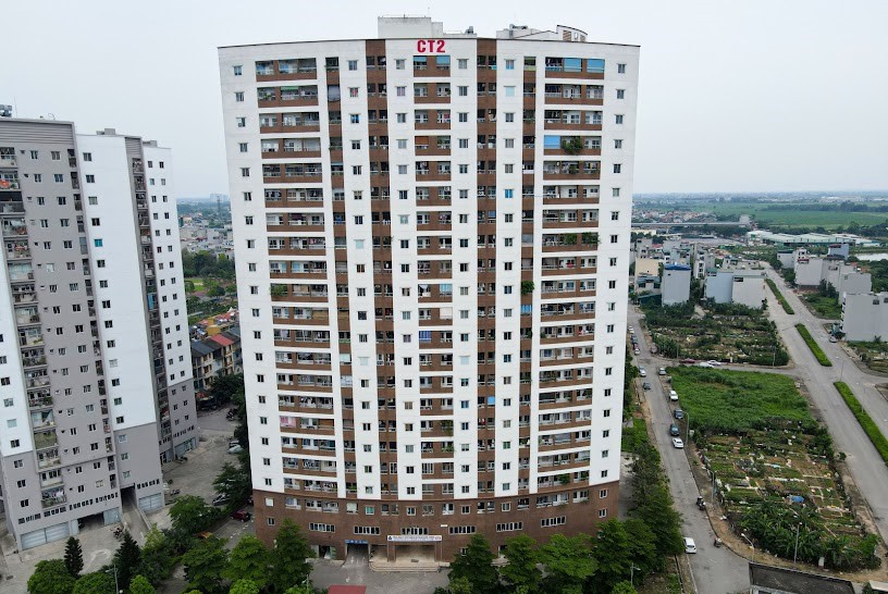 Nội thất một căn hộ tại chung cư CT2 Yên Nghĩa