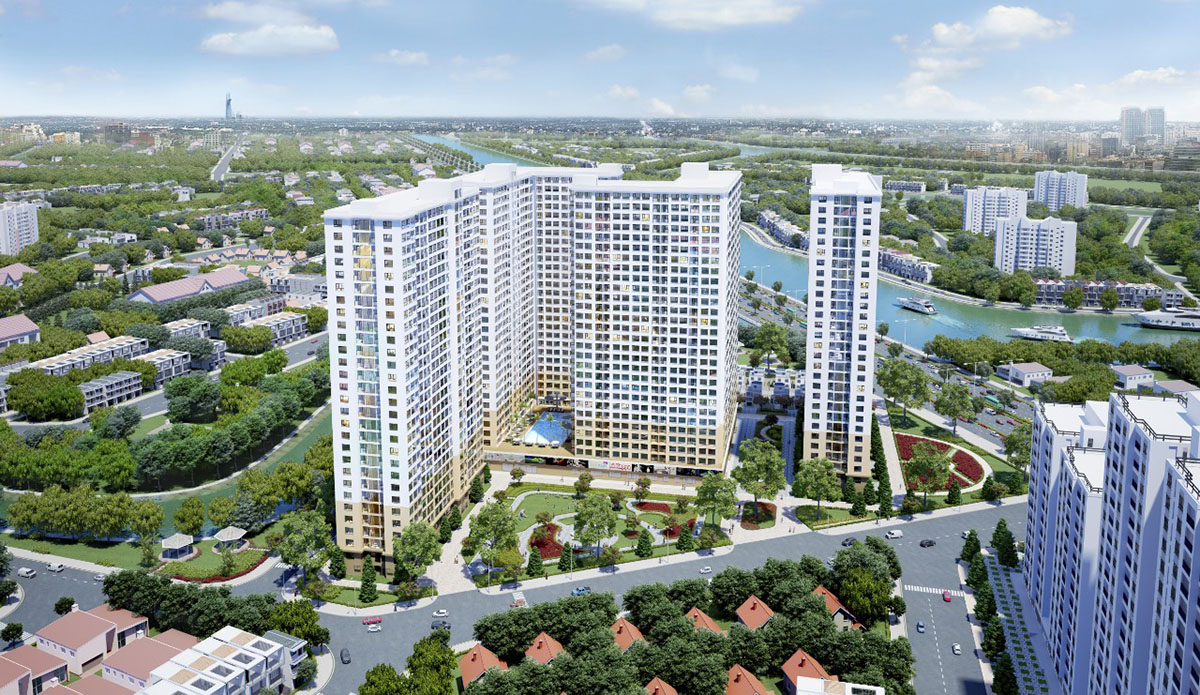 Khu vực xung quanh chung cư City Gate Towers Quận 8