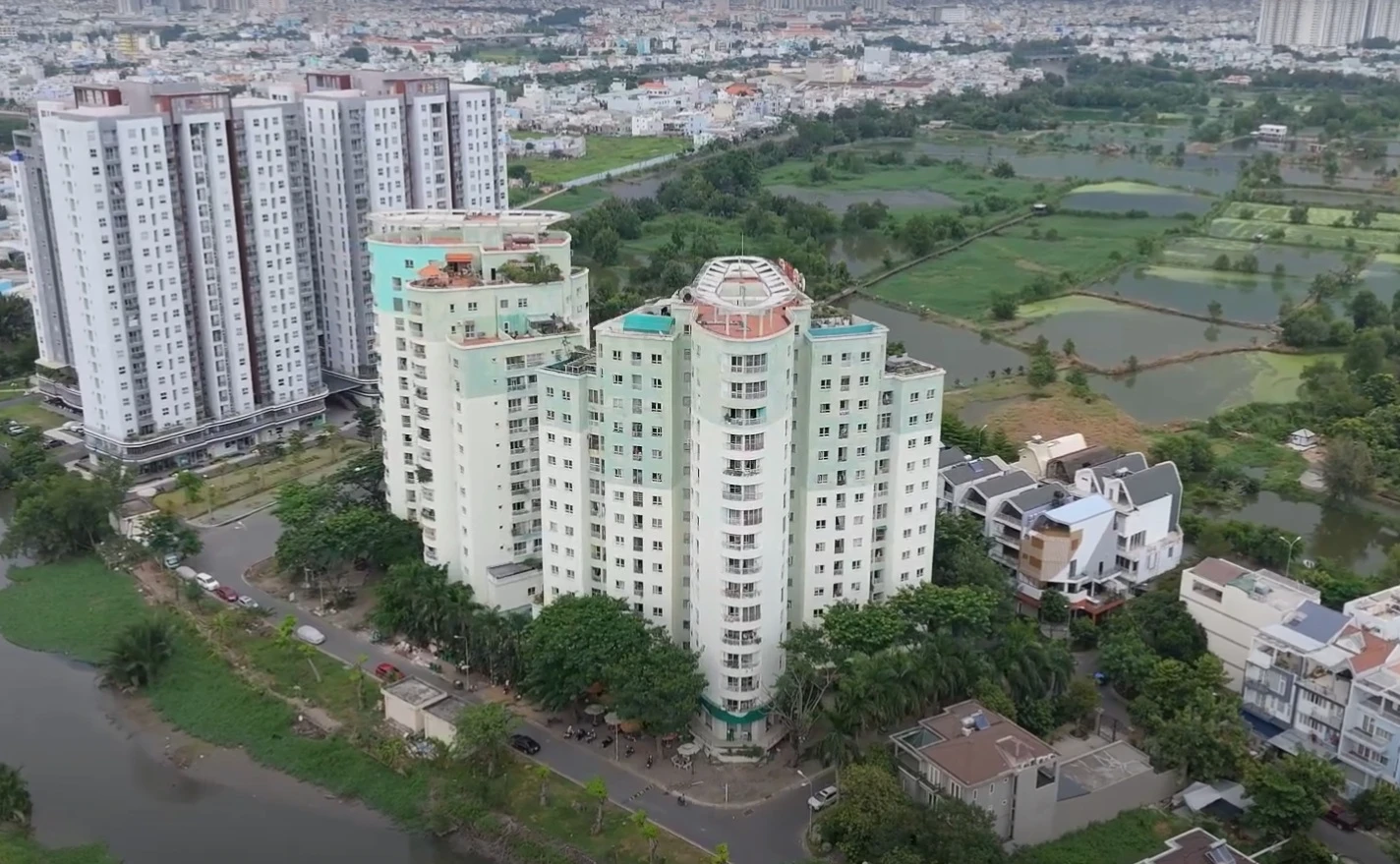Toàn cảnh Conic Garden - Không gian sống trong lành