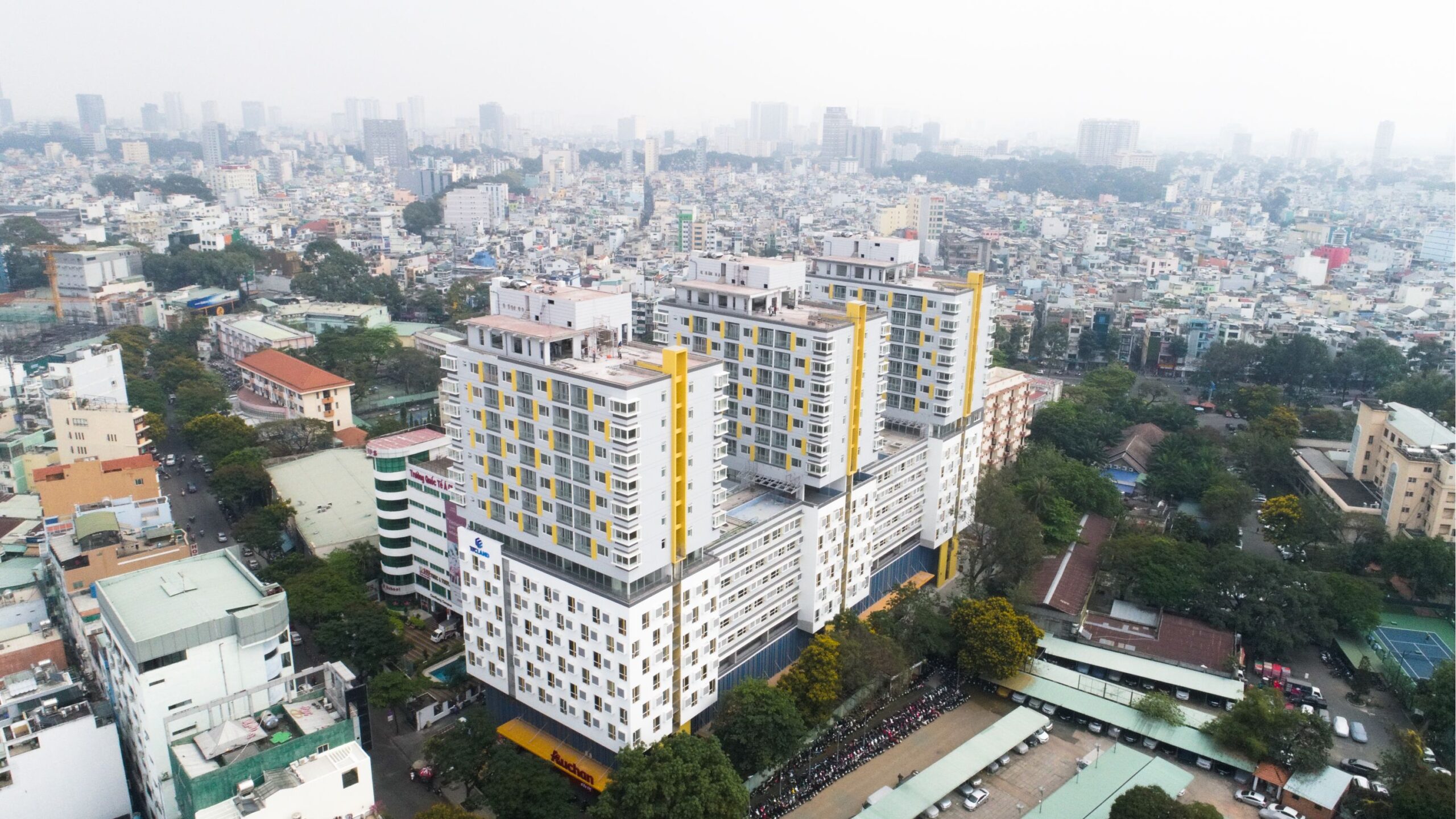 Toàn cảnh dự án Charmington La Pointe Quận 10