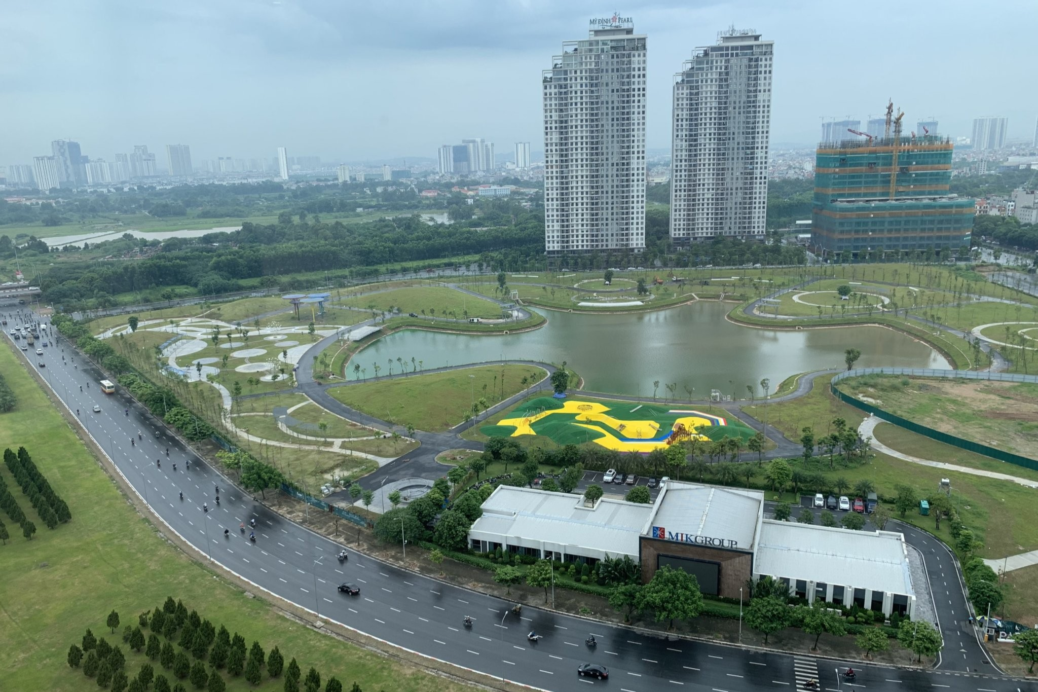 Nội thất hiện đại tại căn hộ Vinhomes Green Bay
