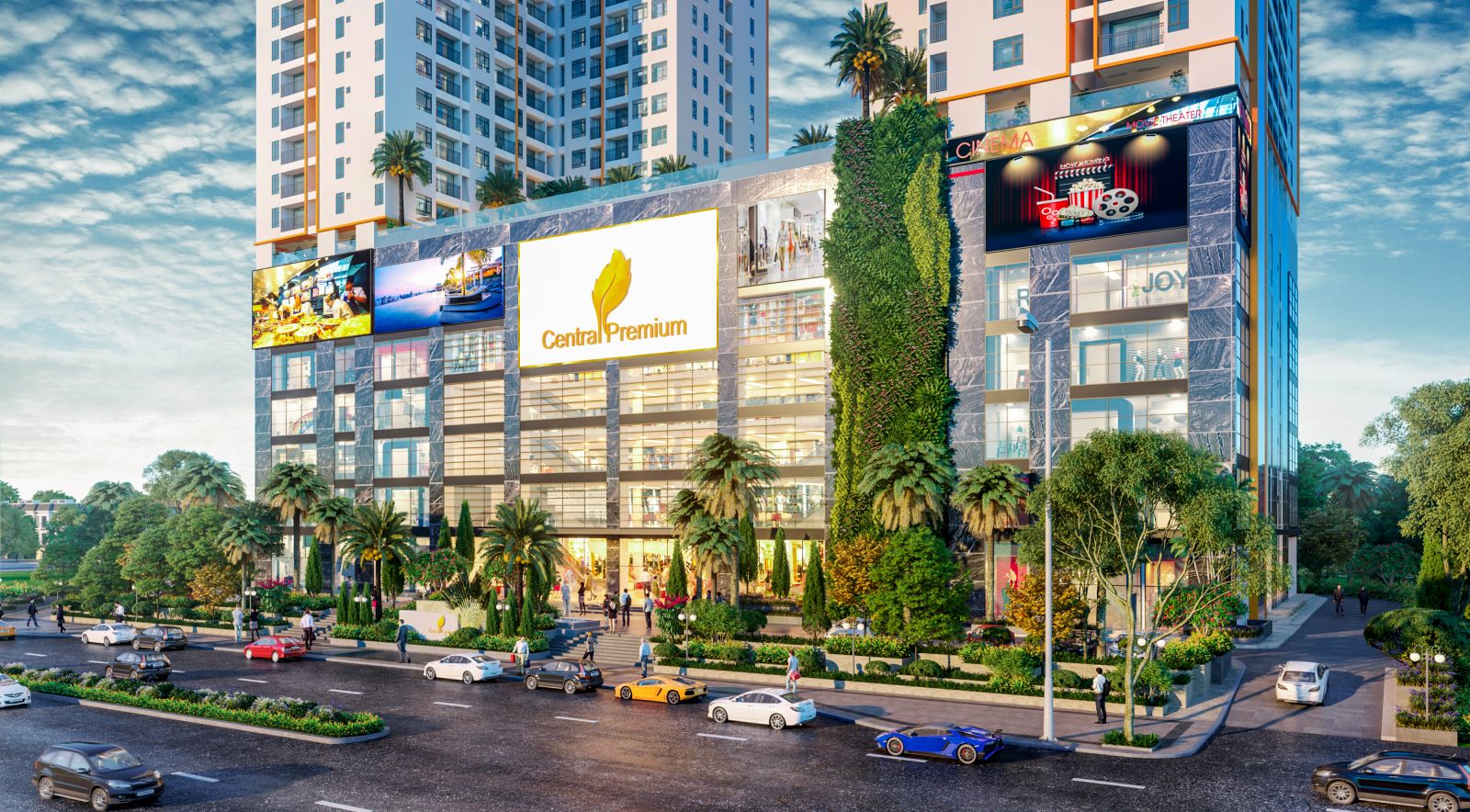 Trung tâm thương mại bên trong Central Premium