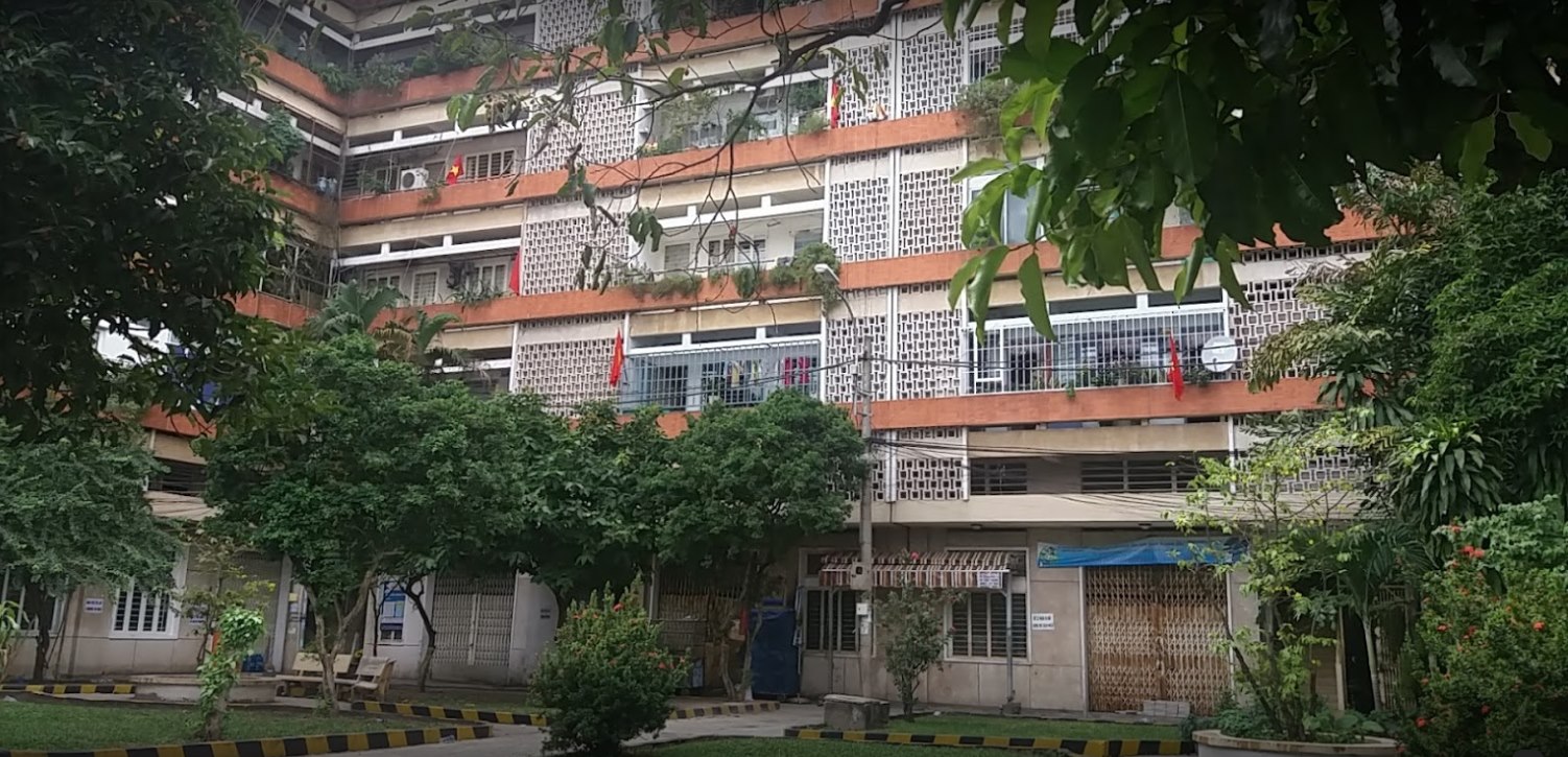 Toàn cảnh chung cư Nhiêu Lộc C, Tân Phú