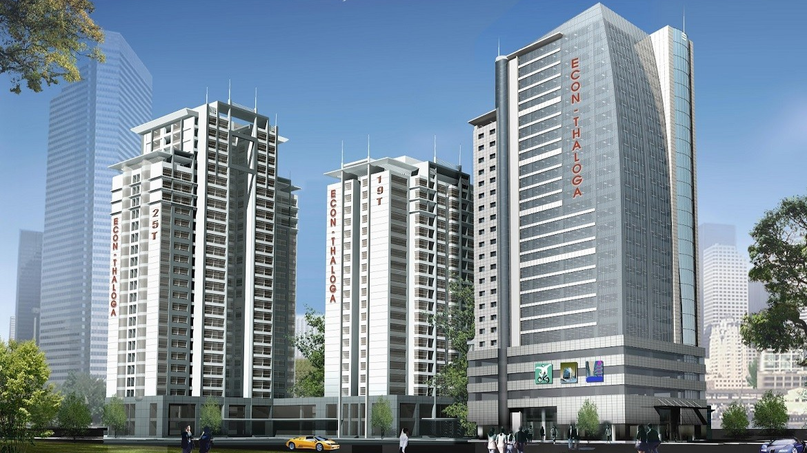 Toàn cảnh chung cư Thăng Long Garden tại 250 Minh Khai