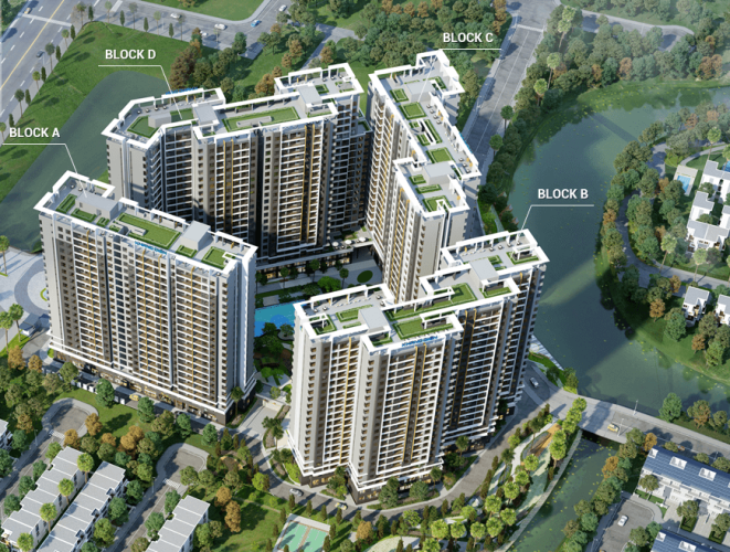 Phối cảnh chung cư Safira Khang Điền
