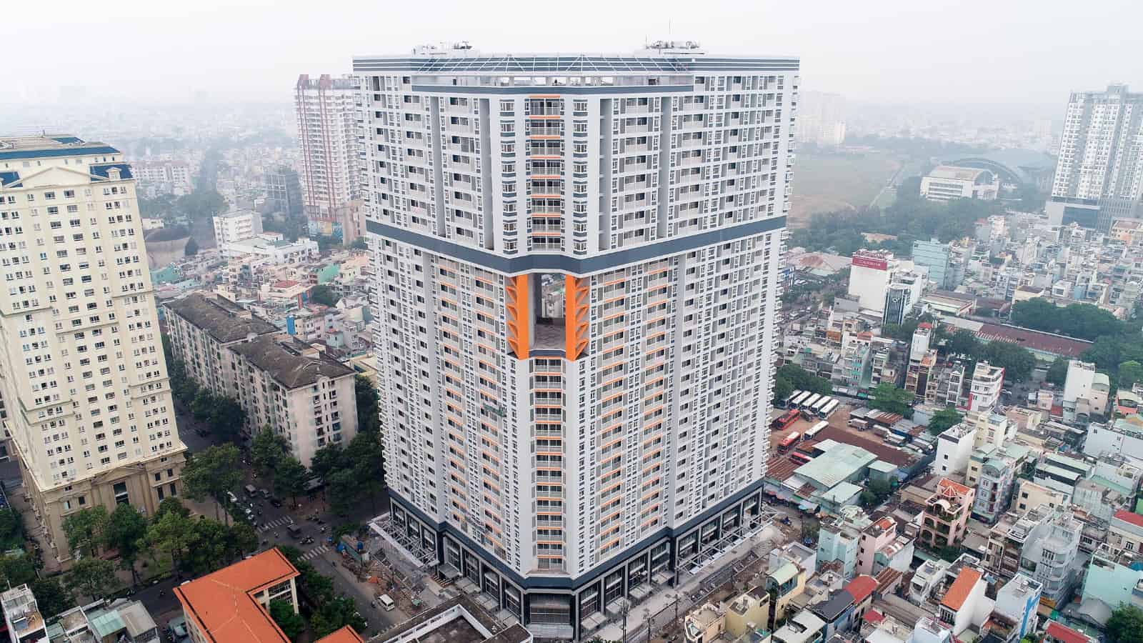 Toàn cảnh Chung cư Nguyễn Kim, Quận 10