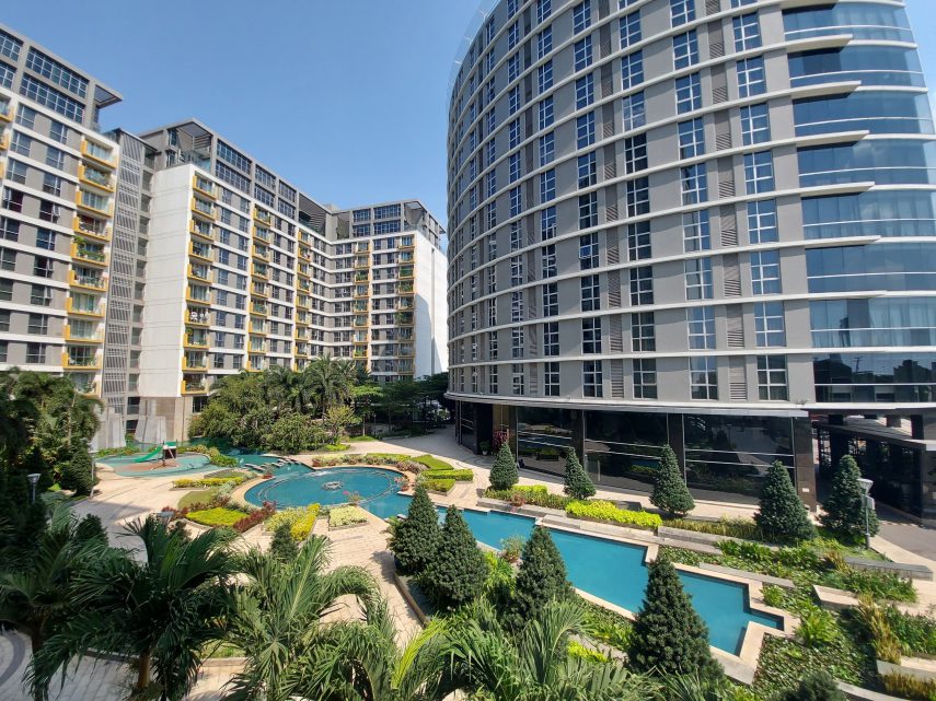 Toàn cảnh khu phức hợp Sài Gòn Airport Plaza đối diện sân bay