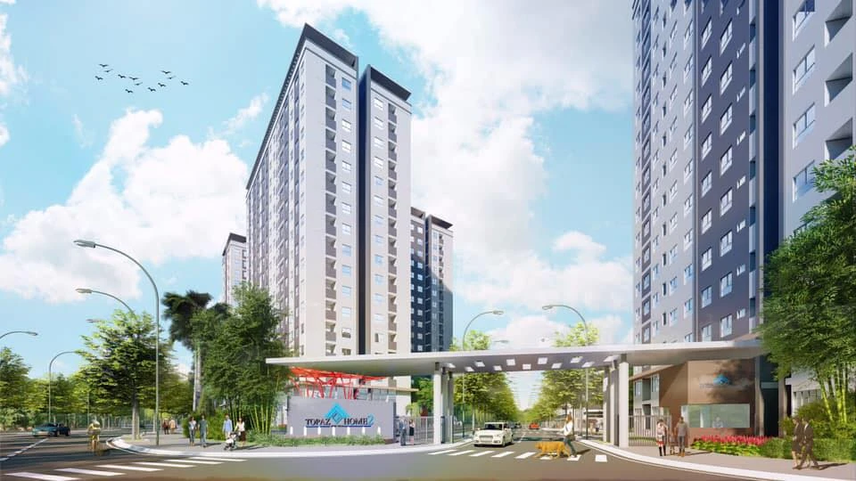 Nội thất căn hộ Topaz Home 2