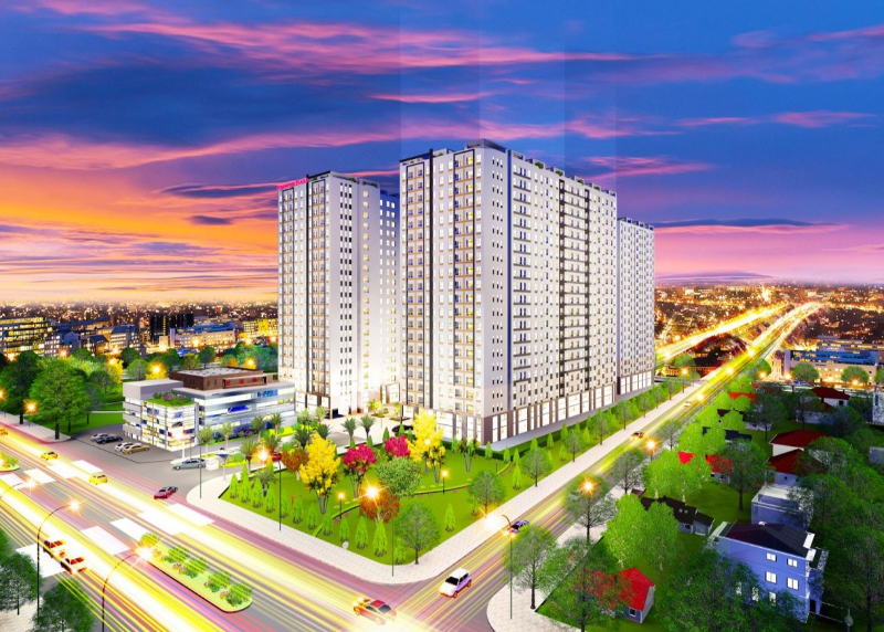 Khu vực xung quanh chung cư Prosper Plaza Quận 12
