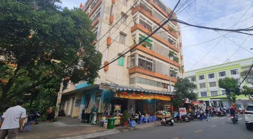 Khu vực dân cư gần chung cư Nhiêu Lộc C