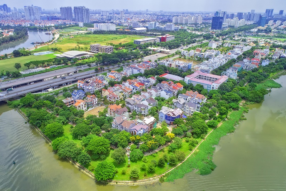Toàn cảnh Khu dân cư Ven Sông Sadeco, Quận 7