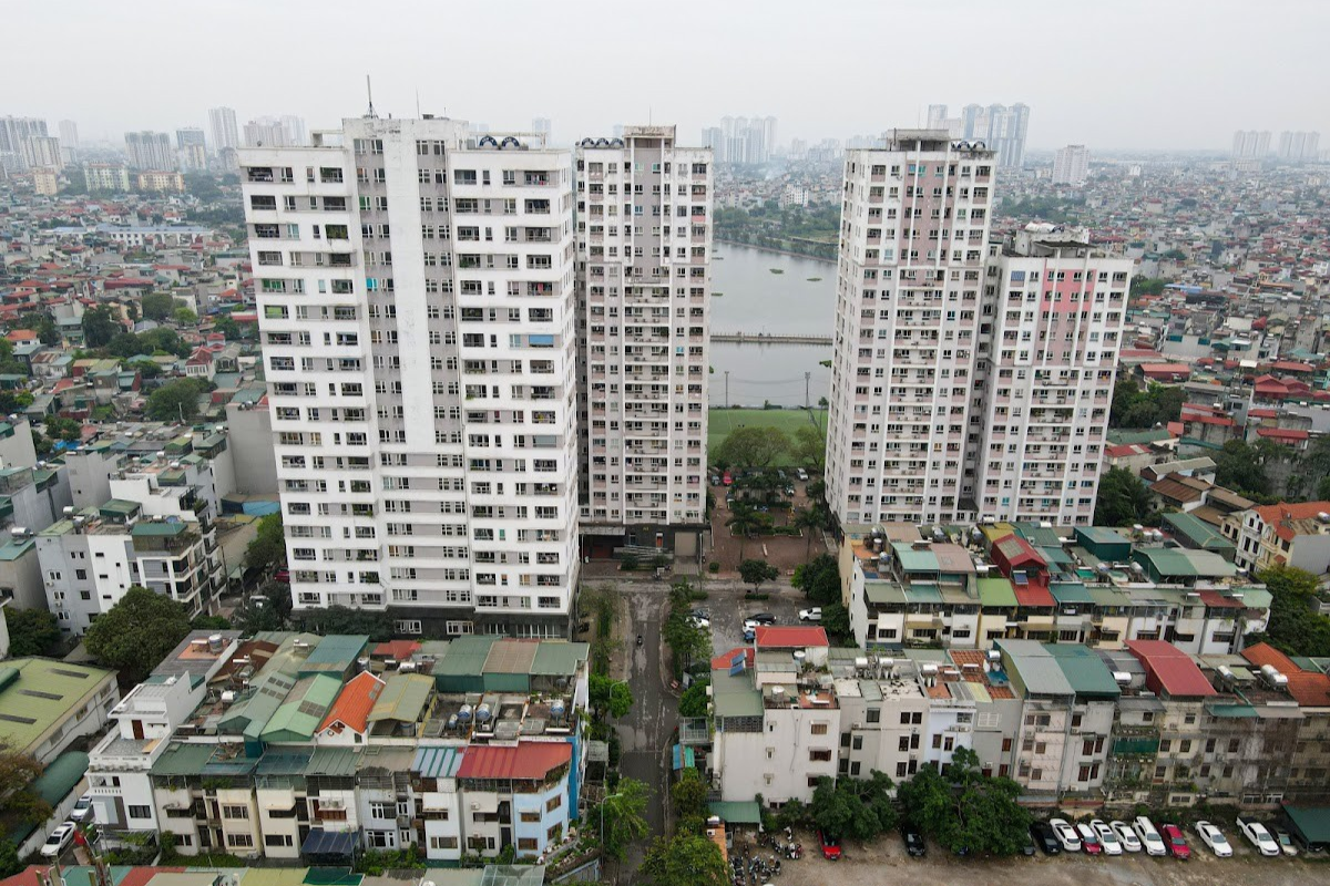Khu vực Khương Trung, Thanh Xuân gần chung cư 183 Hoàng Văn Thái