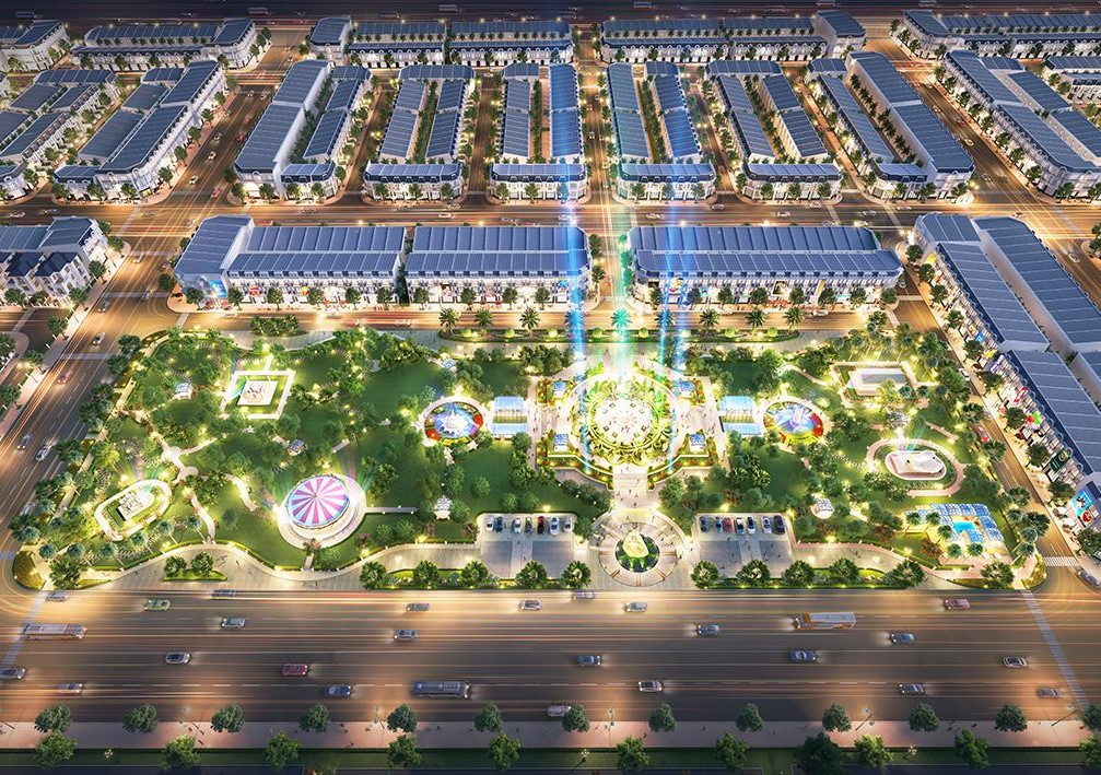 Phối cảnh shophouse tại KĐT Century City
