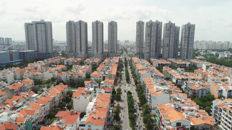 Toàn cảnh Khu đô thị Him Lam Kênh Tẻ, Quận 7
