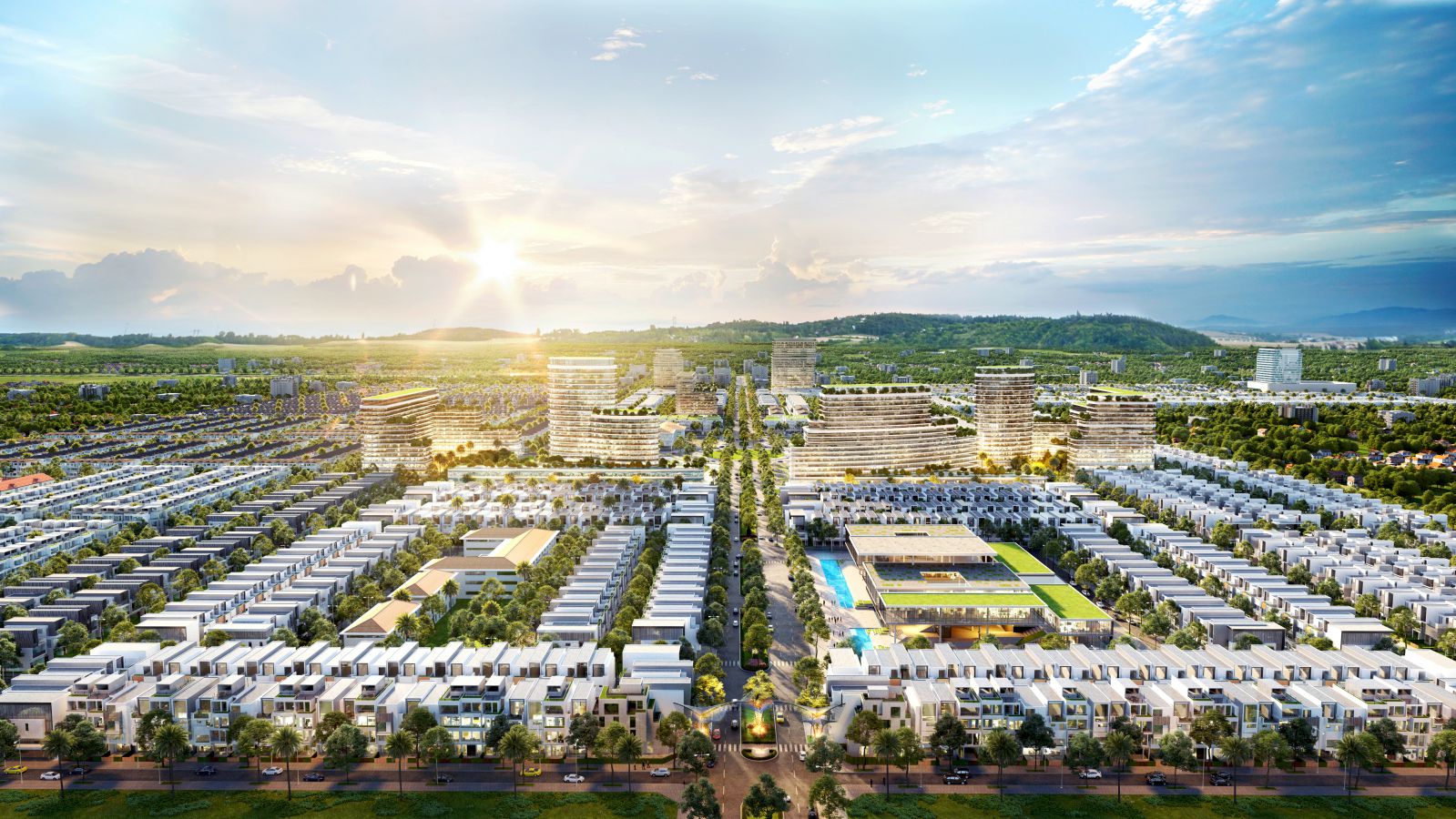 Toàn cảnh đại đô thị Stella Mega City, Cần Thơ