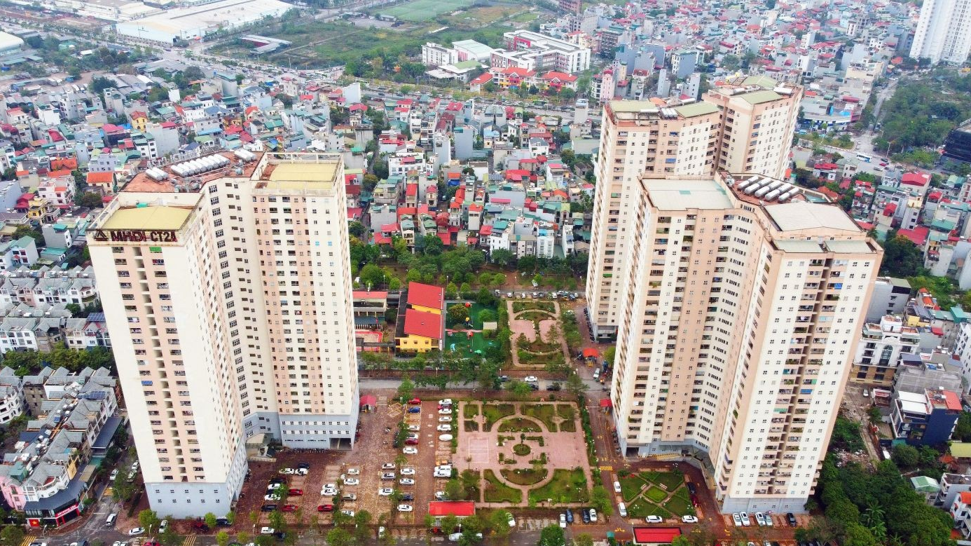 Thiết kế hiện đại tại chung cư CT2A Thạch Bàn