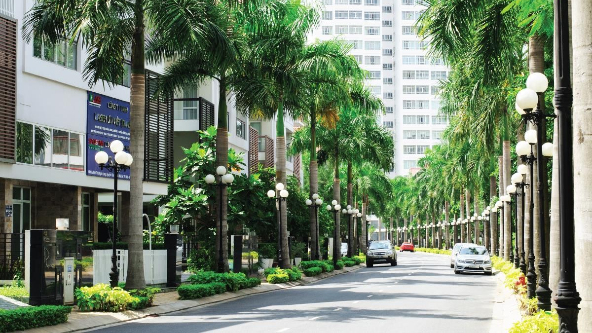 Thiết kế hiện đại, sang trọng tại Khu biệt thự Ngân Long