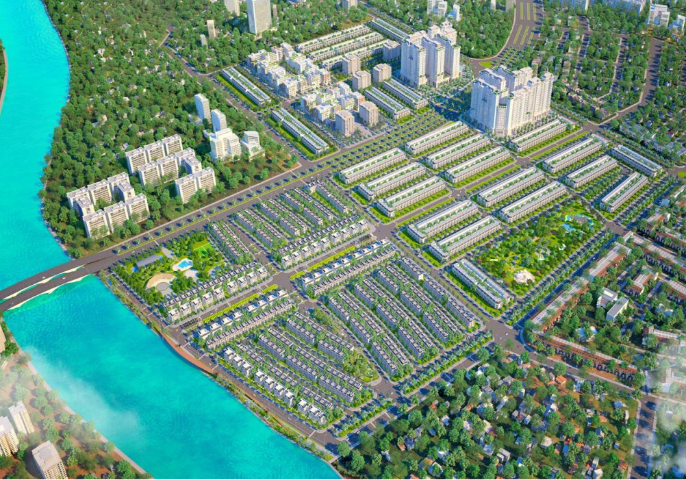 Công viên ven sông tại Lavilla Green City