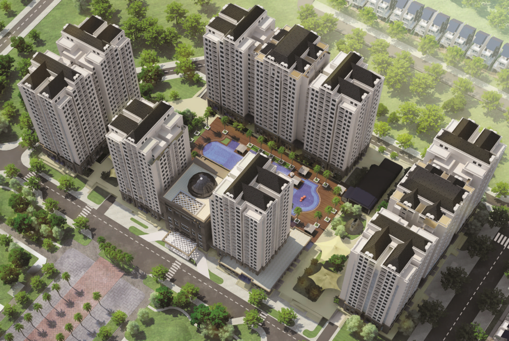 Không gian sống yên bình tại KDC Gia Hòa