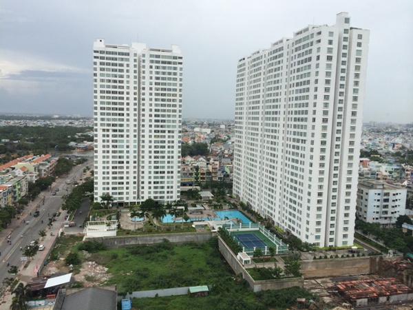 Toàn cảnh chung cư Samland Giai Việt, Quận 8