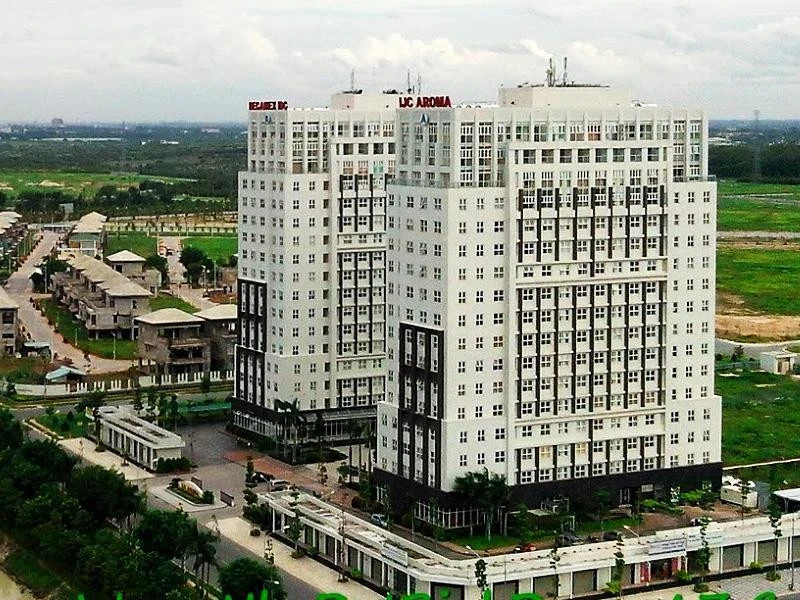 Tiện ích hồ bơi tại Khu căn hộ IJC Aroma
