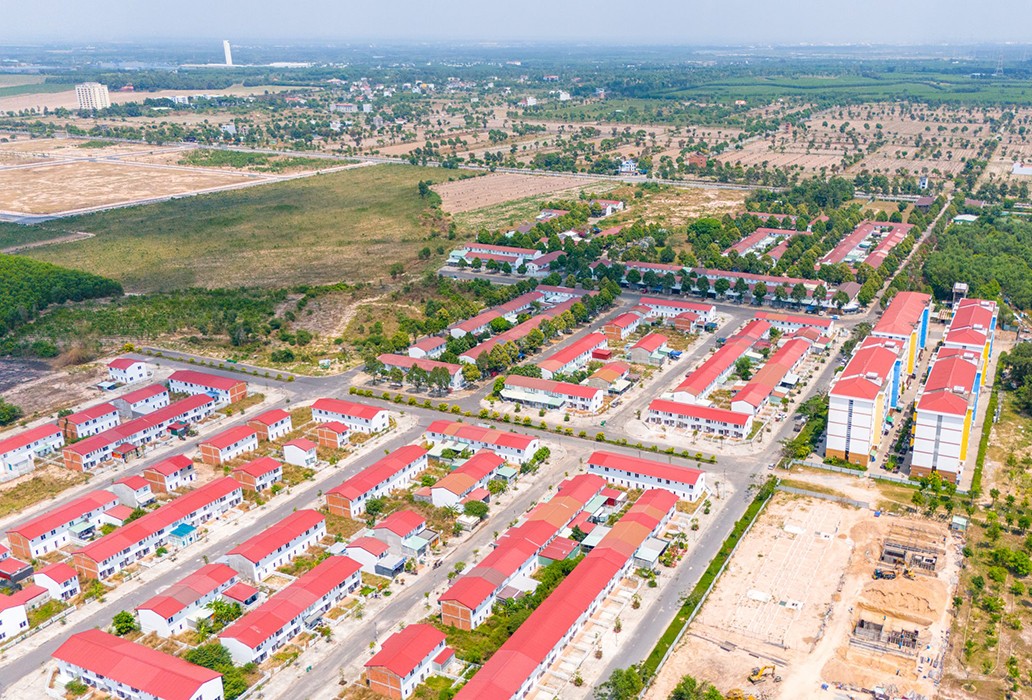 Dãy nhà phố tại Khu đô thị DTA Nhơn Trạch