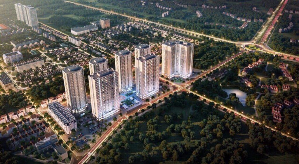 Toàn cảnh dự án MIPEC Kiến Hưng (Mipec City View), Hà Đông